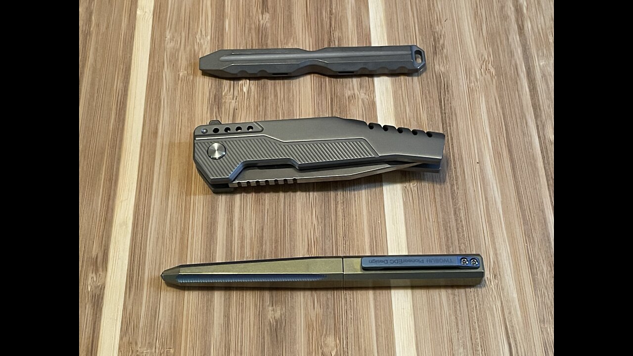 Twosun TS205-Tanto Integral Titanium Pocket Knife Review Such a Disappointment