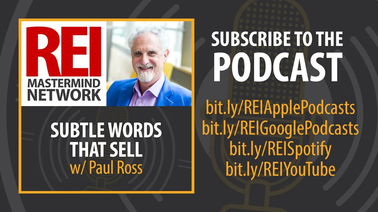 Subtle Words That Sell with Paul Ross (audio podcast)