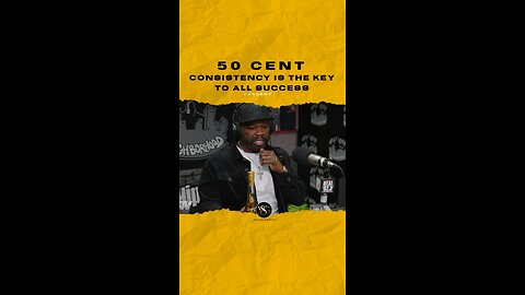 #50cent Consistency is the key to all success. 🎥 @bigboysneighborhood