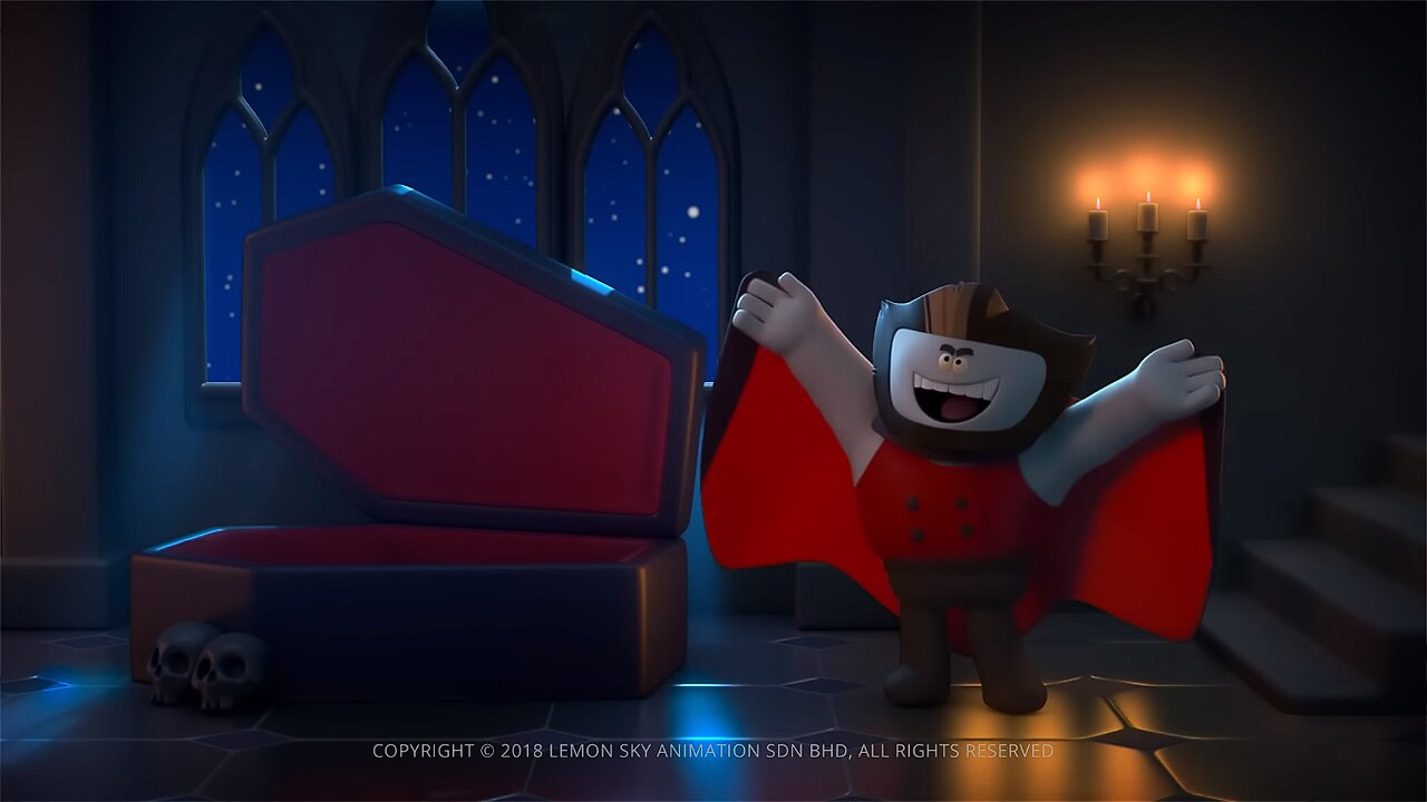 Dracula | Happy Ahh-LOL-ween | Cartoons for Kids