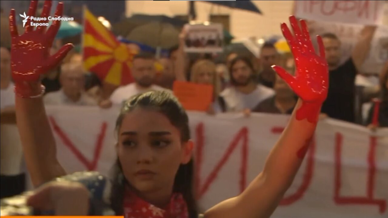 North Macedonia: Thousands march over cancer hospital staff stealing patient's drugs