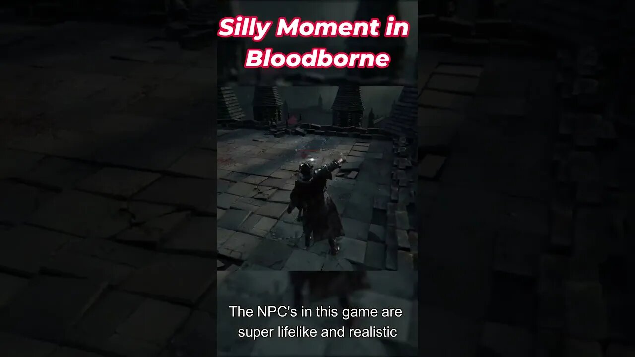 Bloodborne funny moment #shorts #gamingshorts