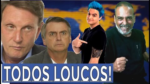 💥 BOLSONARO INTERDITADO, FELIPE NETO EM GUERRA COM CRIVELLA E 8K CHEGA EM CASA!