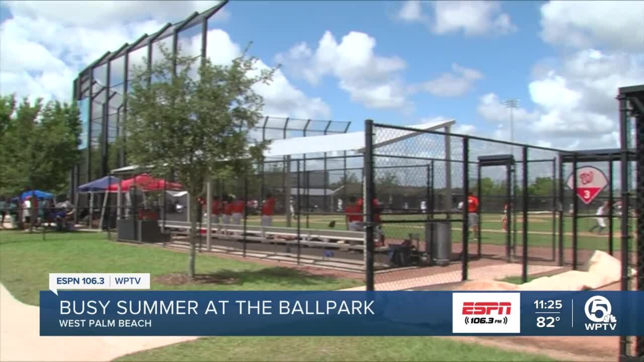 Ballpark of the Palm Beaches with a full summer