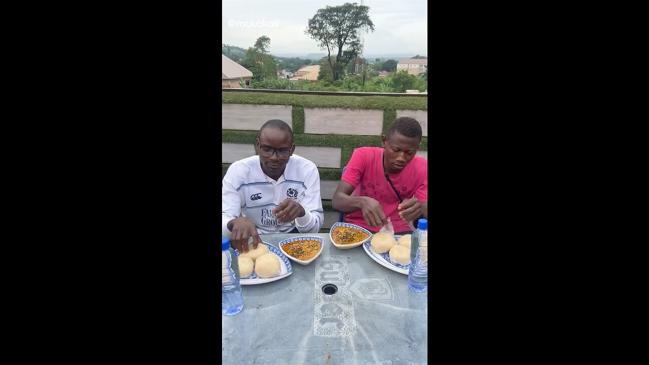 ASMR African Food Mukbang