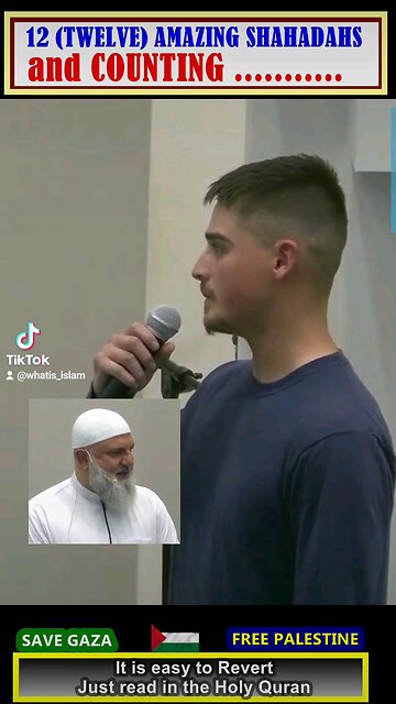 12 [TWELVE] AMAZING SHAHADAHS