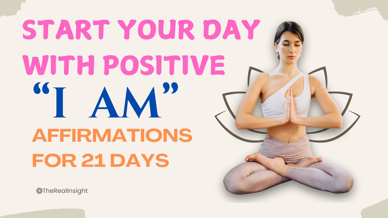 Start Your Day with Positive 'I AM' Affirmations for Womens 432 Hz Healing Frequency