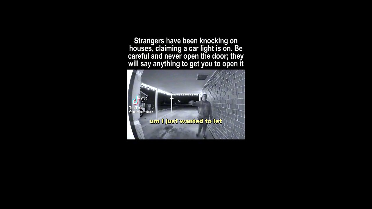 Be prayerful and careful... #doors #ring #thief #alert