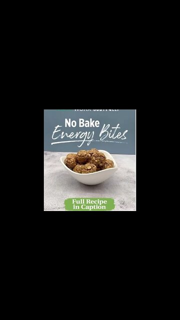 Need a little pick-me-up? These No-Bake Energy Bites are the perfect quick bite. #healthychocolate