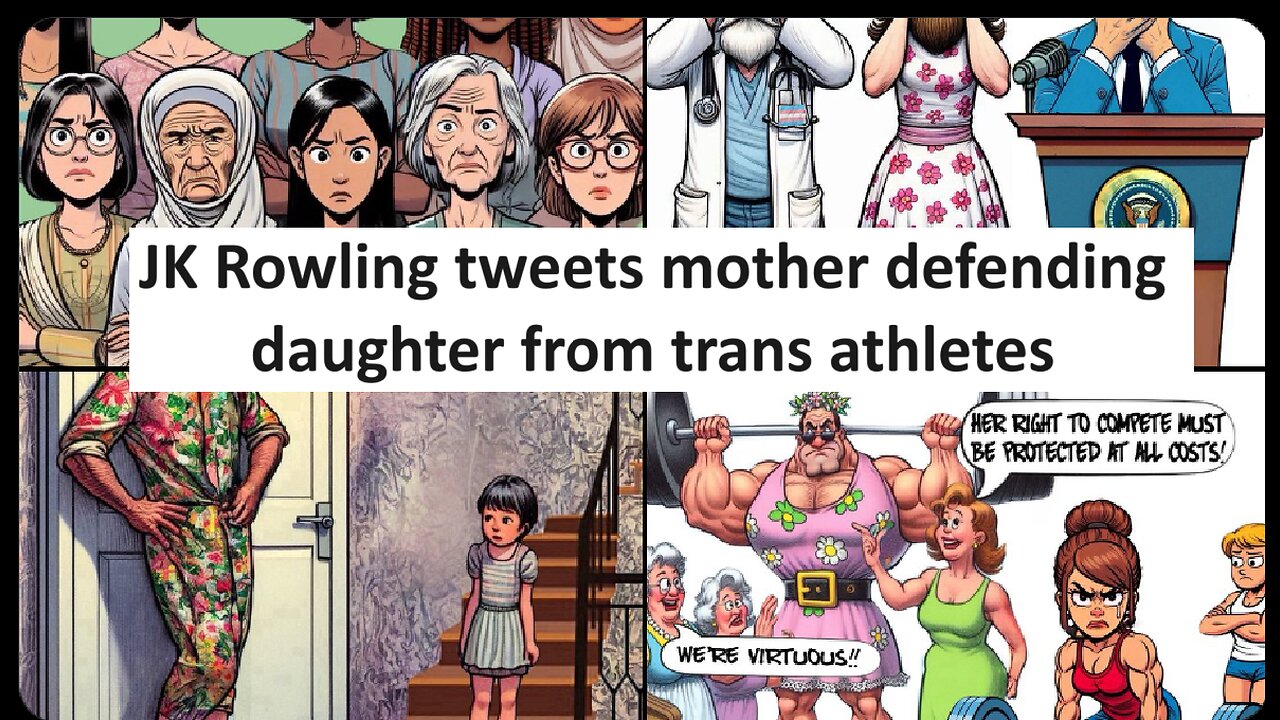 JK Rowling retweet Mother gets threats speaking out against trans athletes