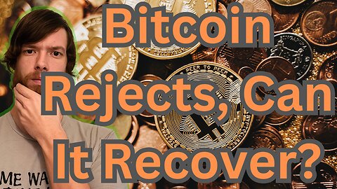 Bitcoin Rejects, Can It Recover? E494 #crypto #grt #xrp #algo #ankr #btc