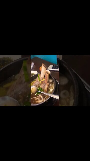 #shorts #hungry #cooking Korean Beef -rib soup! 왕갈비탕