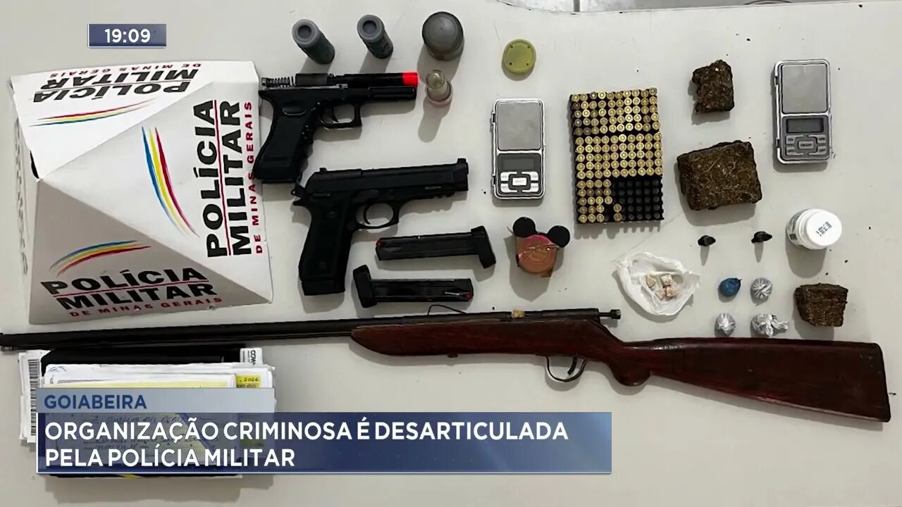 Goiabeira: Organização criminosa é desarticulada pela PM