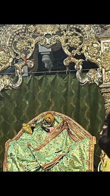 Live Sri Radha Rani chhatri Darsan Sri Ladli Ji Maharaj Barsana In India