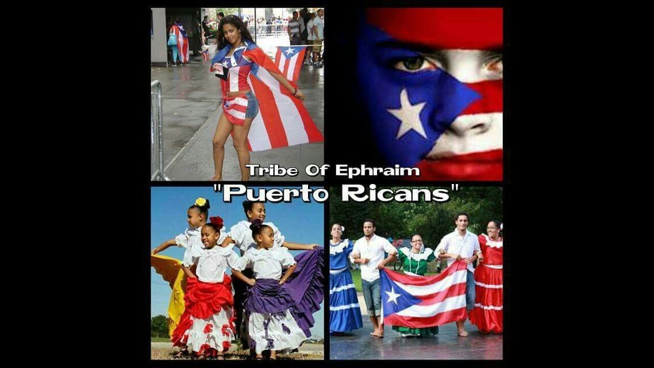 BLACK PUERTO RICO TRIBE OF EPHRAIM THE SO CALLED LATINOS ARE ROYALY & BLOODLINE OF ISRAEL(YASHARAHLA)🕎 Hosea 4:17 “Ephraim is joined to idols: let him alone.”