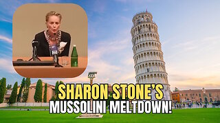 Sharon Stone's Mussolini Meltdown Over Trump