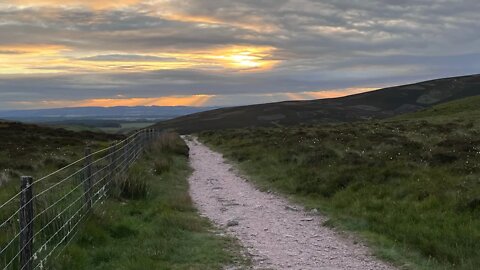 Scald Law Summer Solstice Sunset
