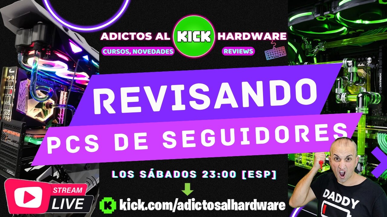 ✅Revisando PC de seguidores en directo [1]🔥 Consejos y ayuda🔥 #gaming #kick #setup #pcgaming