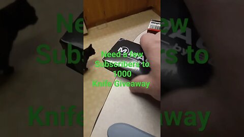 Knife Giveaway some things in it. will post video tomorrow #shortime #knife #blades #edc #edcknife