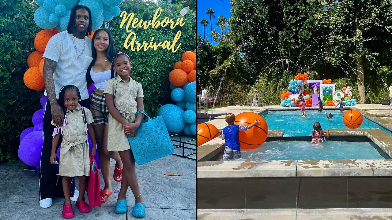 Lil Durk & India Royale Host Daughter Skyler's 9th B-Day Party! 🥳