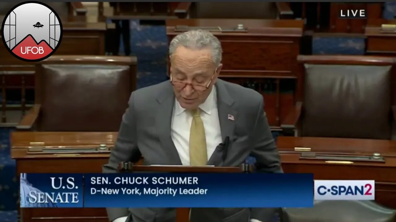 2023 🇺🇸 #UFOB [NEWS] Schumer Amendment gutted.