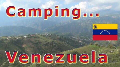 Campground in Bocono, Venezuela January 29, 2020