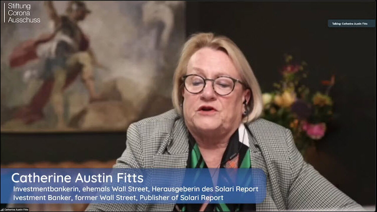 ICYMI - Catherine Austin Fitts, Viviane Fischer and Dr. Wolfgang Wodarg