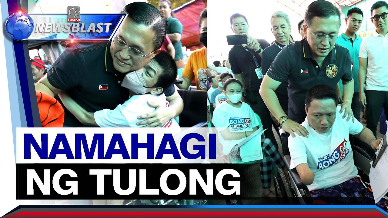 Sen. Bong Go, namahagi ng tulong sa indigent families at mga biktima ng sunog sa Navotas