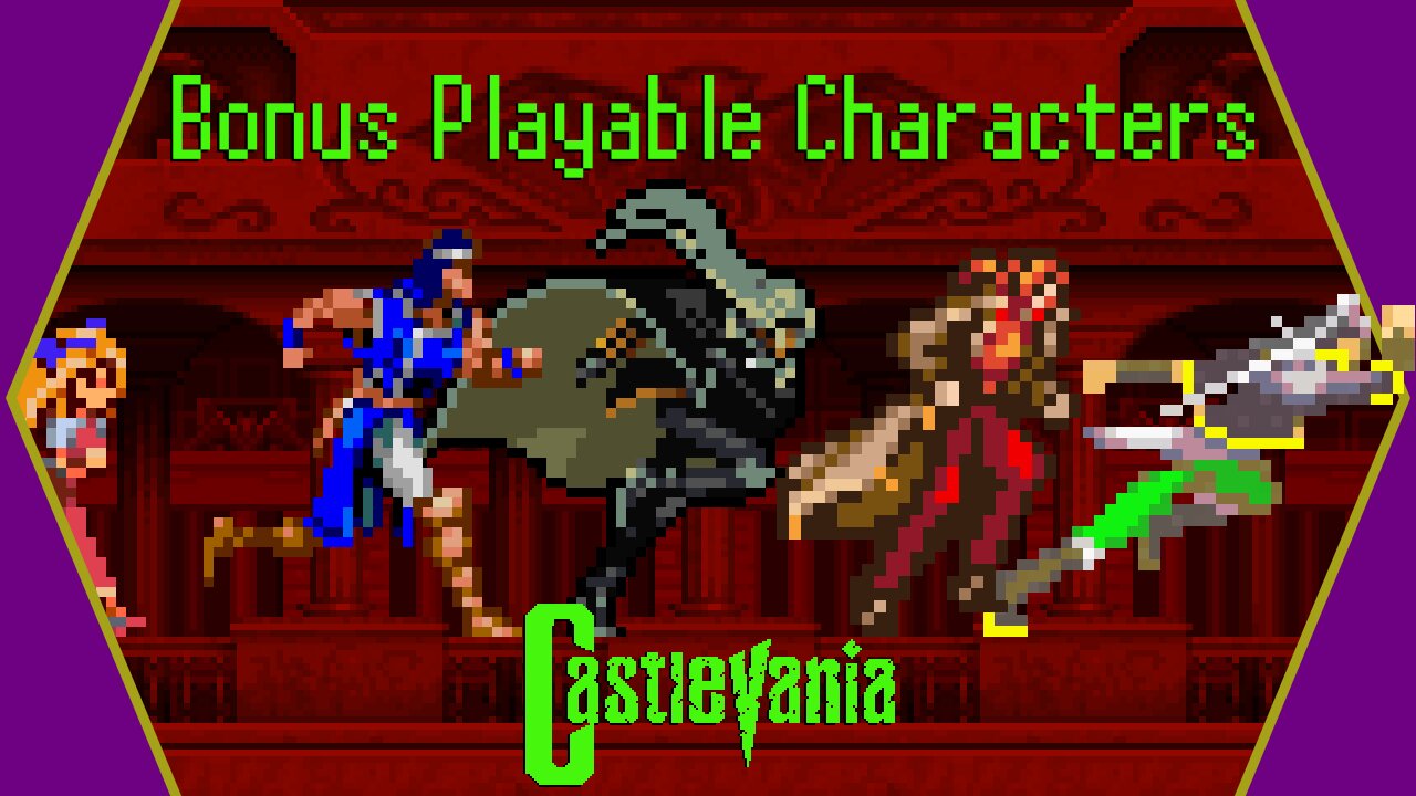 [OUTDATED] Bonus Playable Characters in Castlevania Games