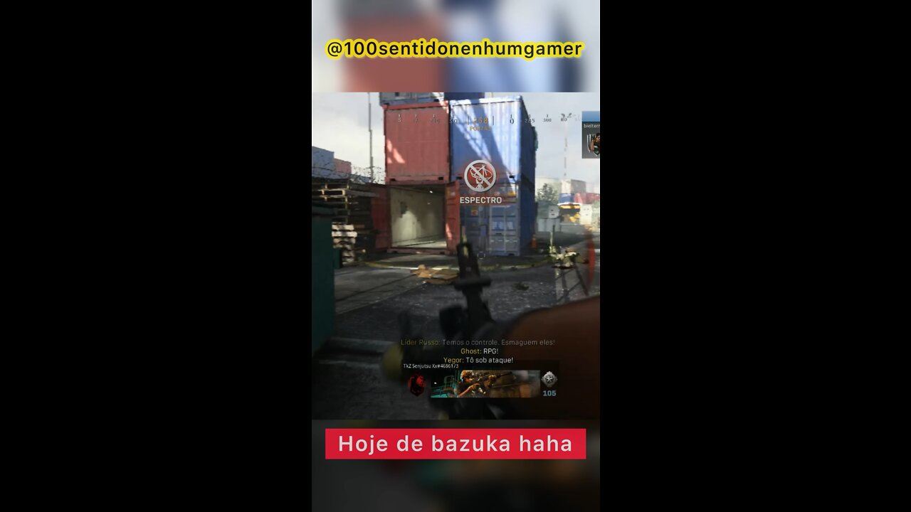 Bazuka afiada haha ( Call of Duty: Modern Warfare)