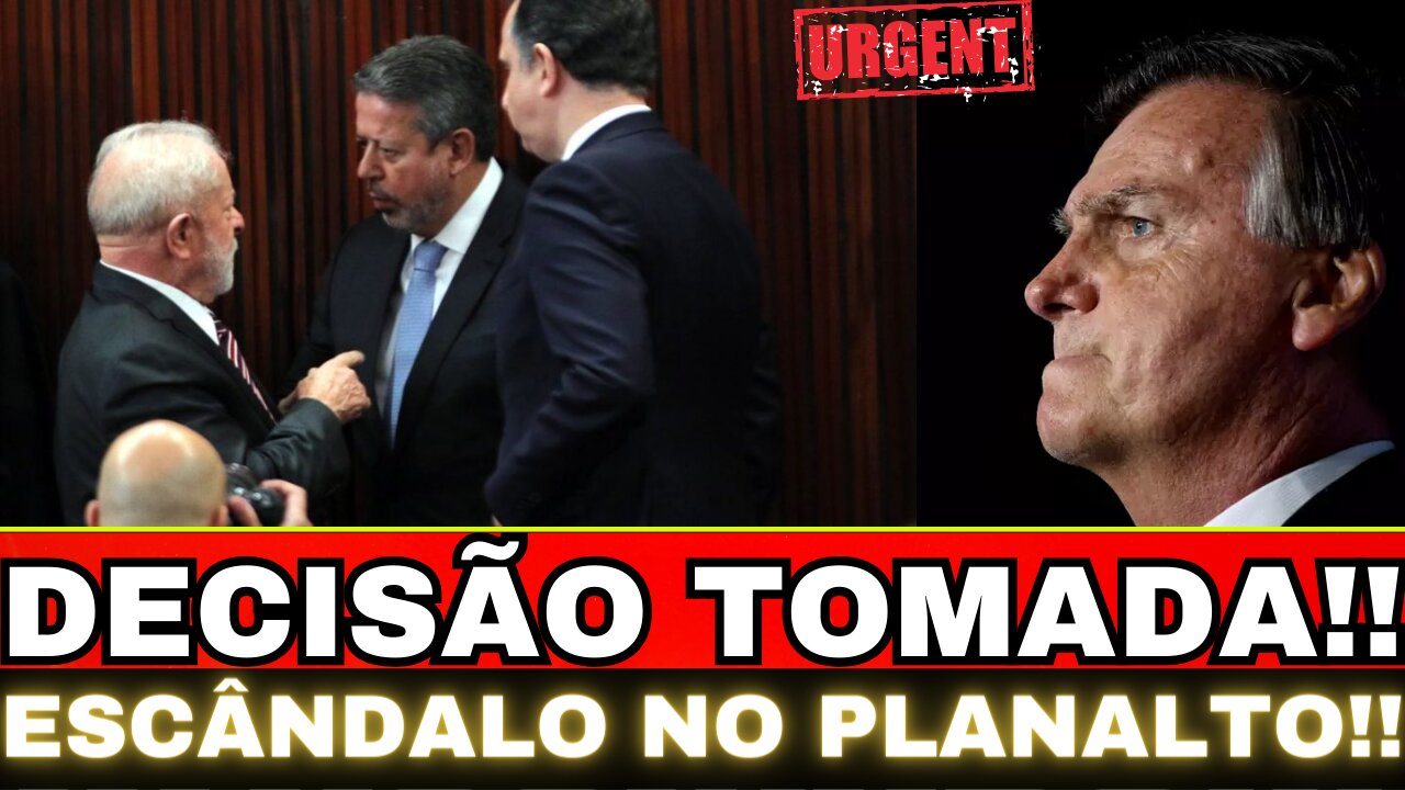 ESCÂNDALO NO PLANALTO!! LULA AGE RÁPIDO!! DECISÃO TOMADA...