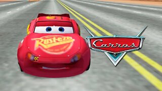 DISNEY CARS 1 (PSP) #6 - "Jogando" boliche com o Relâmpago! (Legendado em PT-BR)