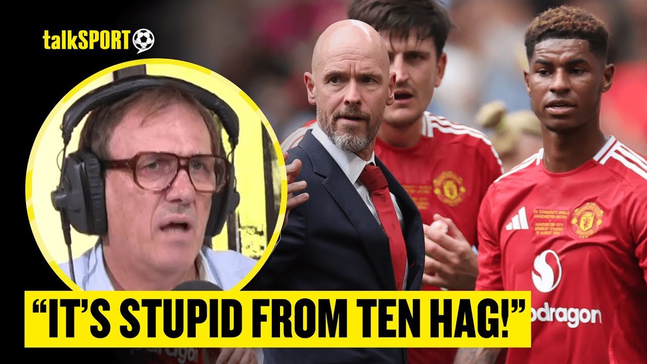 Tony Cascarino SLAMS Erik Ten Hag's 'DRIVEL' After HITTING BACK Alan Shearer's Comments On Rashford