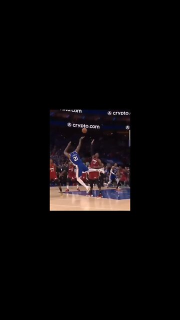What a shot by Embiid