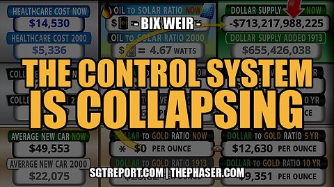 THE CONTROL SYSTEM IS COLLAPSING -- BIX WEIR