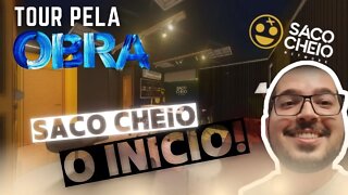 TOUR PELO ESTÚDIO DO SACO CHEIO, TARJA PRETA E A DERIVA!