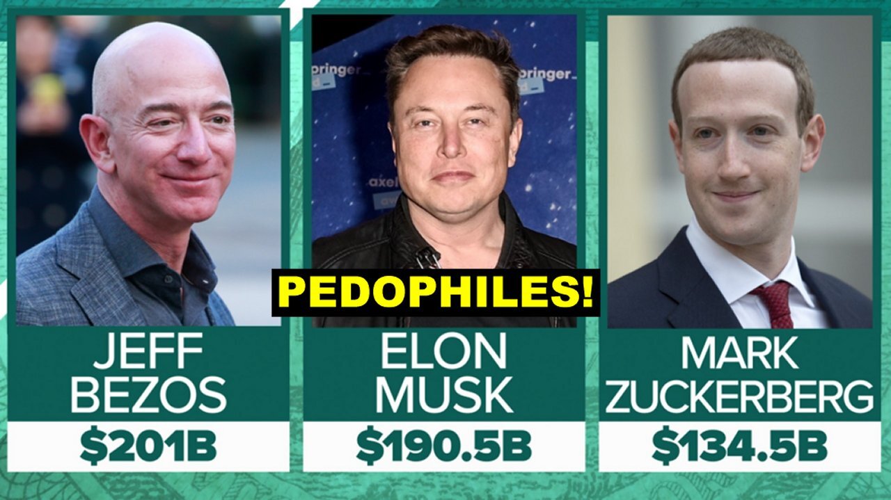 The World's Richest Pedophile Men 'Repent' and Turn to Pedophile Donald Trump!