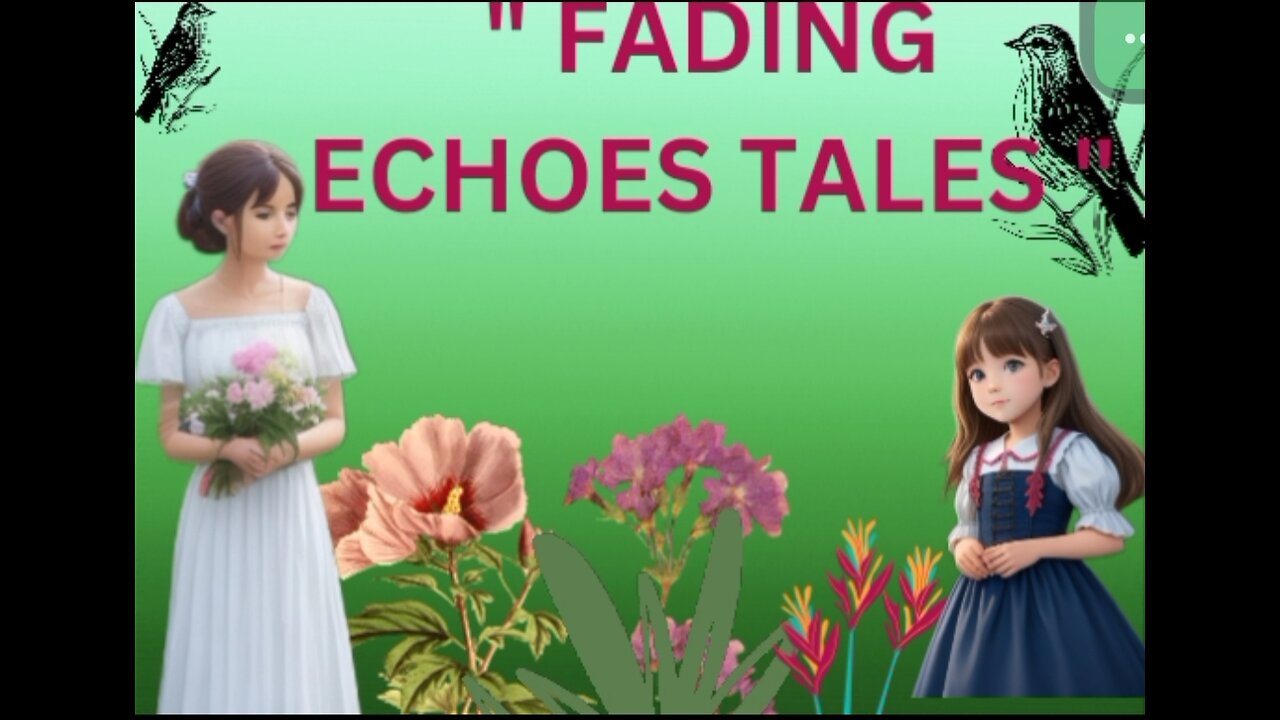 " THE FADING ECHOES TALES "SHORT Moral Story # LEARNING videos