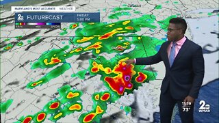 WMAR-2 News Patrick Pete Thursday night weather