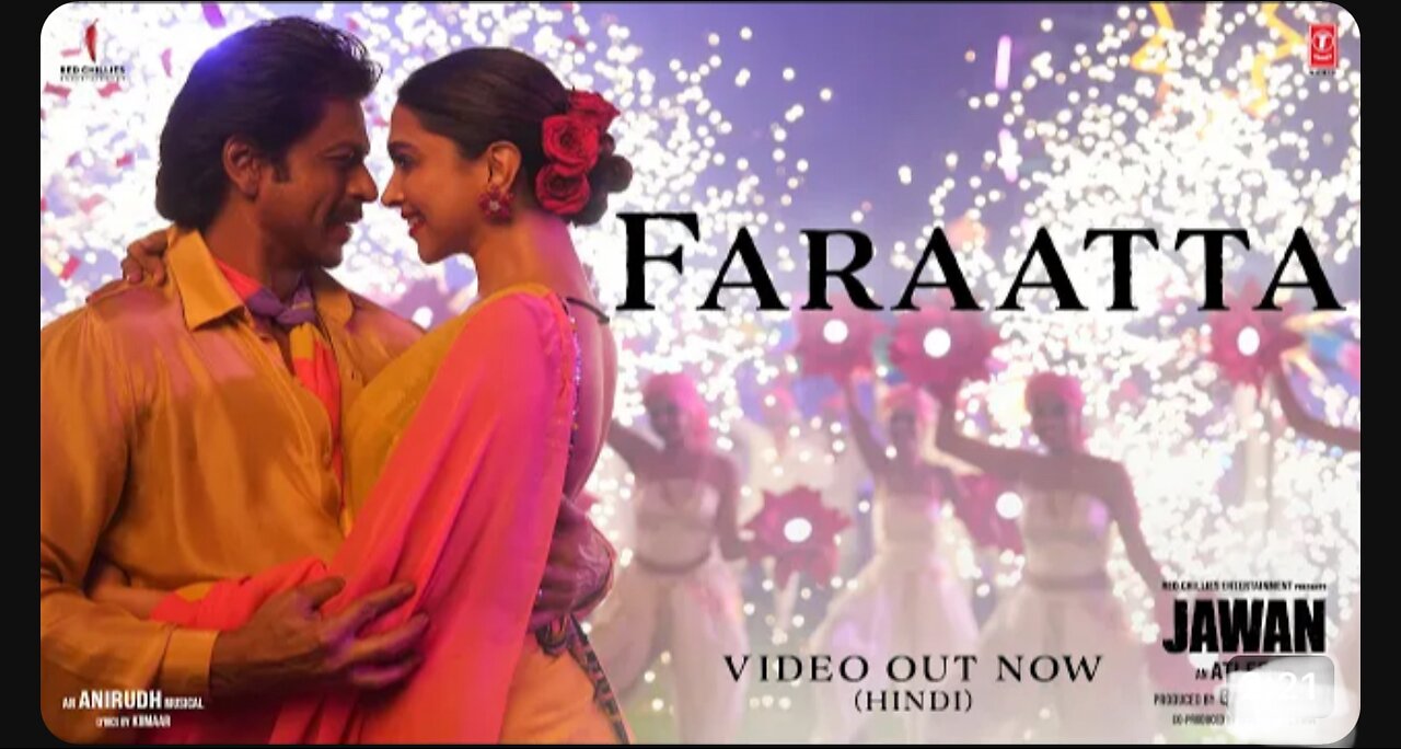 JAWAN: Faraatta Tom Lyrics | Shah Rukh Khan | Deepika | Atlee | Anirudh Arijit S, Jonita G, Badshah