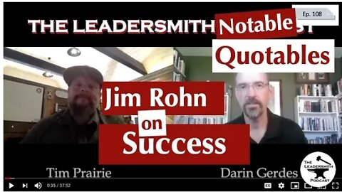 NOTABLE QUOTABLES – JIM ROHN ON SUCCESS [EPISODE 108]