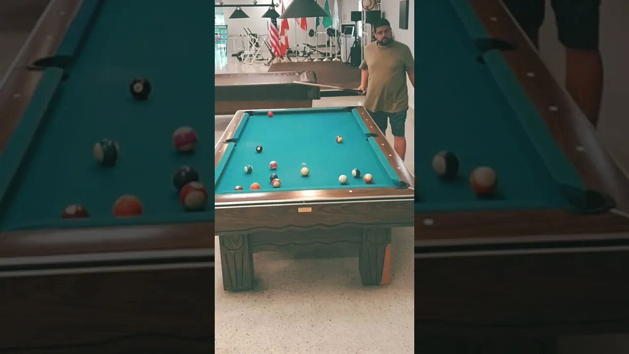 🎱😐 #shorts #pool #billiards #fail #bloopers