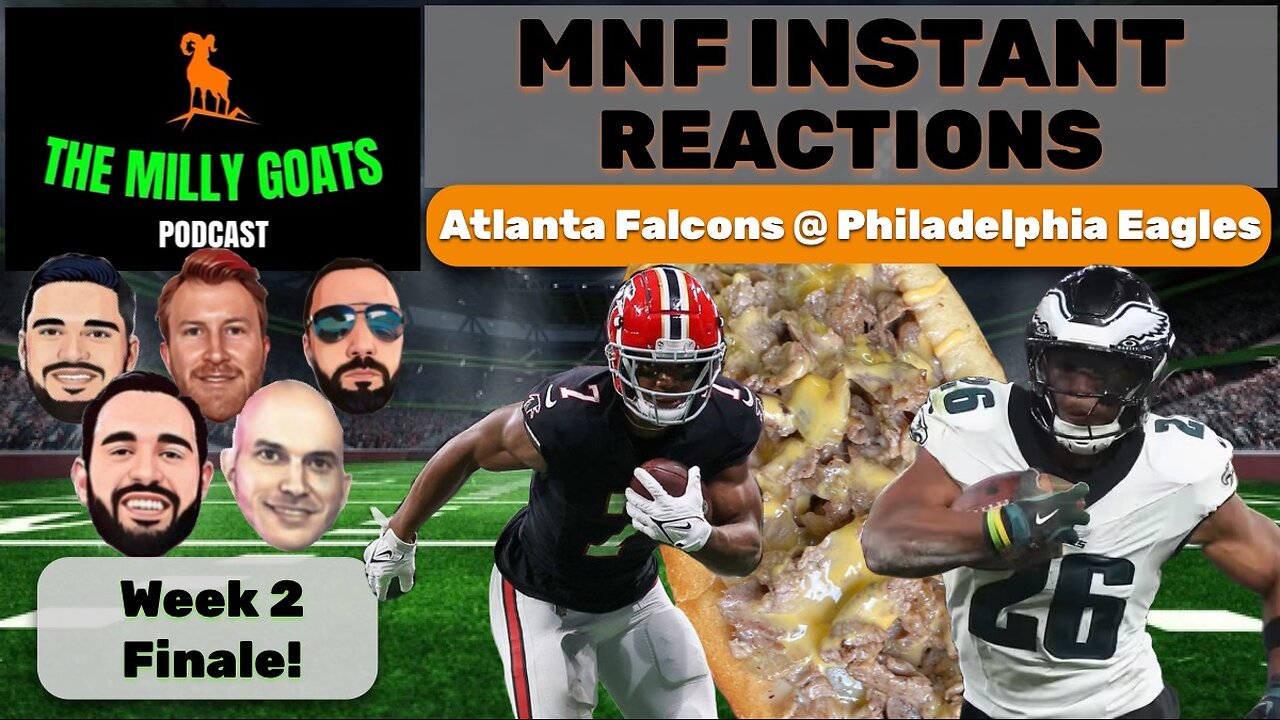 MNF Instant Reaction Eagles vs Falcons