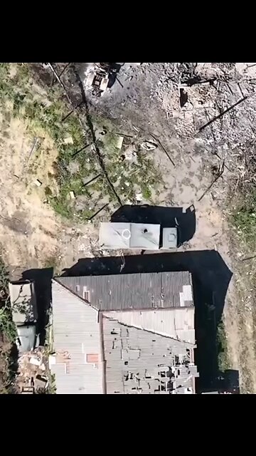 Unsuccessful drop of a grenade from the Armed Forces of Ukraine in the Bakhmut direction