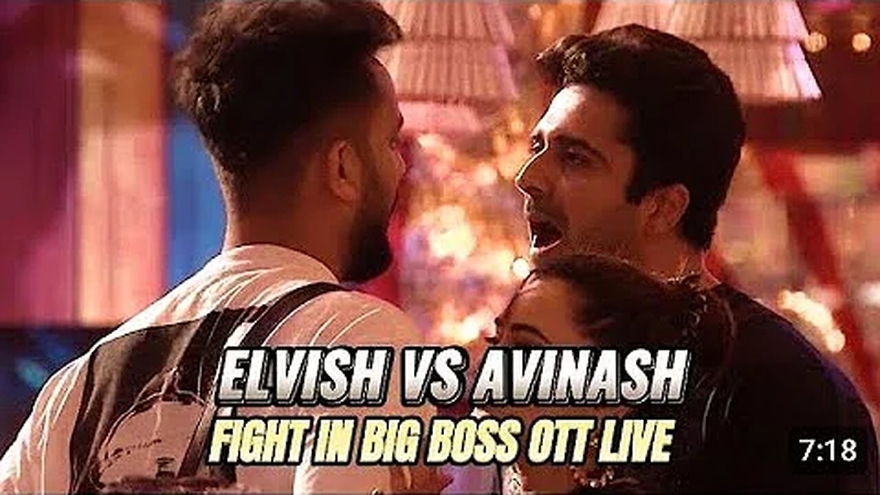 Elvish Yadav X Avinash Serious Fight Big Boss OTT Season