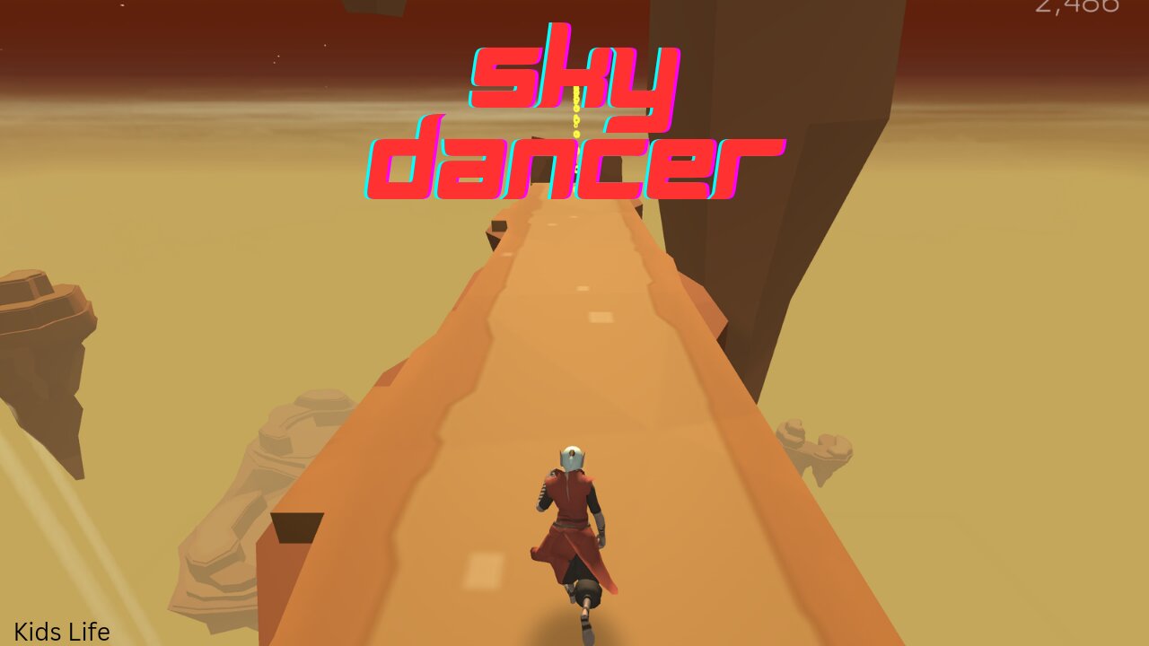 Sky Dancer - sky runner - running game