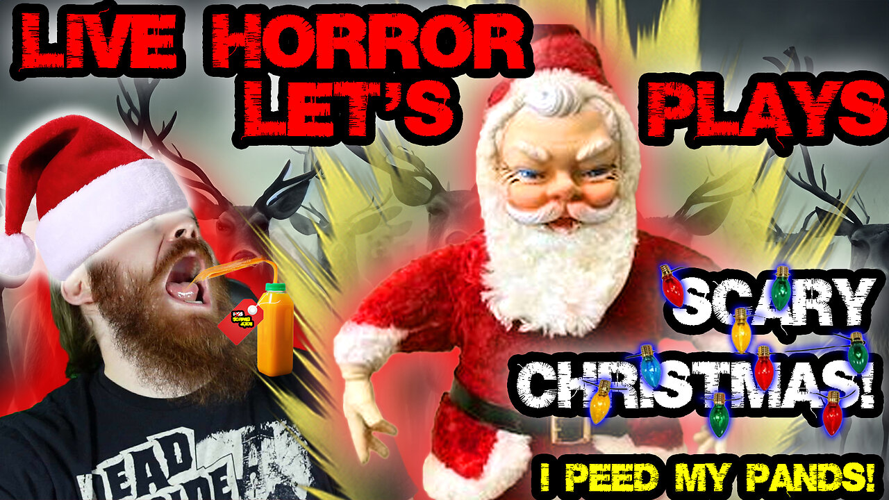 Live SCARY CHRISTMAS INDIE HORROR NIGHT! YOU Pick The Next Game!