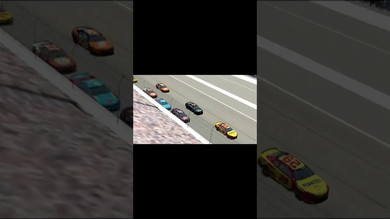Rusty Wallace Ride Along AI Nascar Racing #shorts