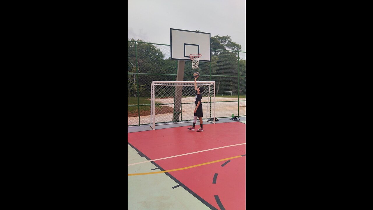 TREINO DE ARREMESSO DO MEU ATLETA CARLOS NETO FULL HD