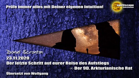 Der letzte Schritt auf eurer Reise des Aufstiegs ∞ Der 9D. Arkturianische Rat